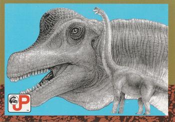 1993 Topps Jurassic Park #82 Brachiosaurus Front