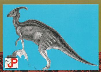 1993 Topps Jurassic Park #83 Parasaurolophus Front