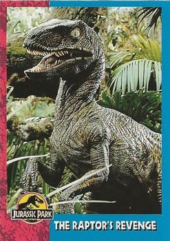 1993 Topps Jurassic Park #110 The Raptor's Revenge Front