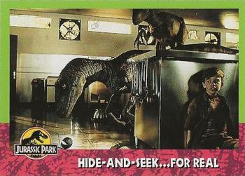 1993 Topps Jurassic Park #116 Hide-and-Seek ... For Real Front