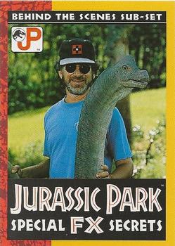 1993 Topps Jurassic Park #126 Special FX Secrets Front