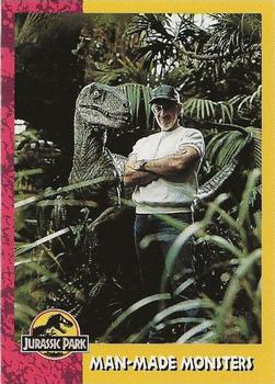 1993 Topps Jurassic Park #135 Man-Made Monsters Front