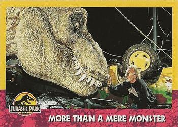1993 Topps Jurassic Park #147 More Than a Mere Monster Front