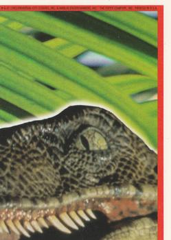 1993 Topps Jurassic Park - Stickers Series 1 #1 Tyrannosaurus Rex Back