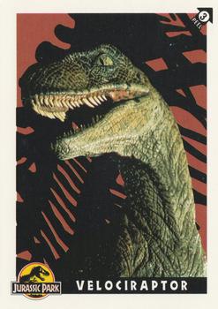 1993 Topps Jurassic Park - Stickers Series 1 #3 Velociraptor Front