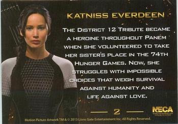 2013 NECA The Hunger Games Catching Fire #2 Katniss Everdeen Back