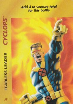 1997 Fleer Spider-Man - Marvel OverPower Special Characters #NNO Cyclops - Fearless Leader (AF) Front