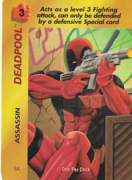 1997 Fleer Spider-Man - Marvel OverPower Special Characters #NNO Deadpool - Assassin (BA) Front
