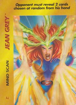 1997 Fleer Spider-Man - Marvel OverPower Special Characters #NNO Jean Grey - Mind Scan (AJ) Front