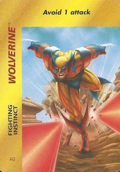 1997 Fleer Spider-Man - Marvel OverPower Special Characters #NNO Wolverine - Fighting Instinct (AG) Front