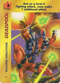 1997 Fleer Spider-Man - Marvel OverPower Special Characters #NNO Deadpool - Killing Machine (AA) Front