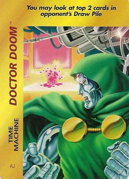 1997 Fleer Spider-Man - Marvel OverPower Special Characters #NNO Dr. Doom - Time Machine (AJ) Front