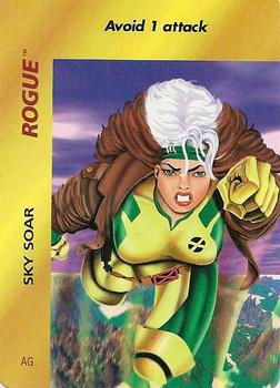 1997 Fleer Spider-Man - Marvel OverPower Special Characters #NNO Rogue - Sky Soar (AG) Front
