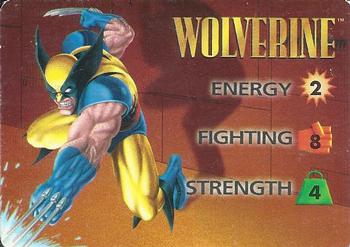 1997 Fleer Spider-Man - Marvel OverPower Characters #NNO Wolverine Front