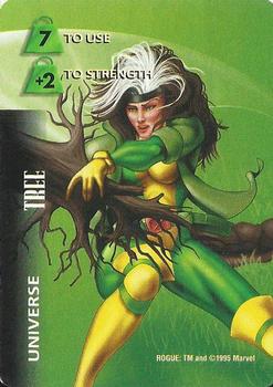 1997 Fleer Spider-Man - Marvel OverPower Universe #NNO Rogue - Tree Front