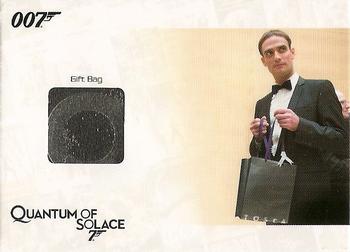 2011 Rittenhouse James Bond Mission Logs - Relics #JBR17 Gift Bag Front