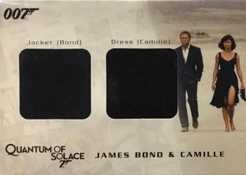 2009 Rittenhouse James Bond Archives - Relics #QC02 James Bond / Camille Montes Front