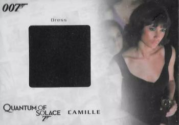 2009 Rittenhouse James Bond Archives - Relics #QC04 Camille Montes Front