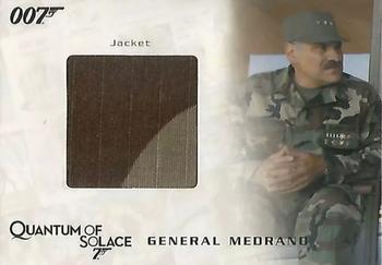 2009 Rittenhouse James Bond Archives - Relics #QC06 General Medrano Front