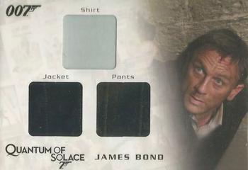 2009 Rittenhouse James Bond Archives - Relics #QC12 James Bond Front