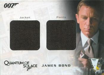2009 Rittenhouse James Bond Archives - Relics #QC17 James Bond Front