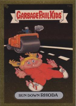 2004 Topps Garbage Pail Kids All-New Series 2 - Foil Stickers #F6a Run Down Rhoda Front