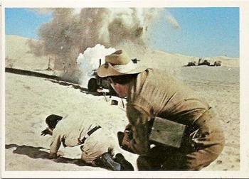 1966 Topps The Rat Patrol #60 The first explosion blew a mountain of dust Front