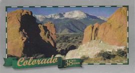 2000 Doral Celebrate America The 50 States #38 Colorado Front