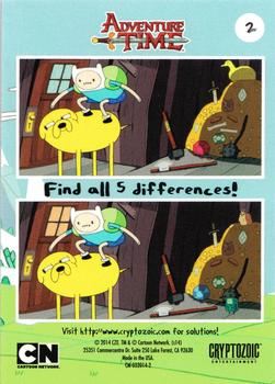 2014 Cryptozoic Adventure Time PlayPaks - Princess Glitter #2 Lumpy Space Princess Back