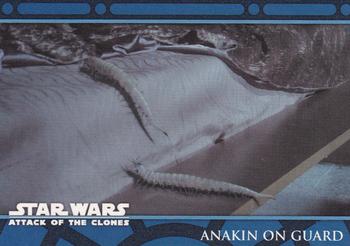 2002 Topps Star Wars: Attack of the Clones (UK) #11 Anakin on Guard Front