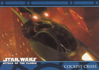 2002 Topps Star Wars: Attack of the Clones (UK) #16 Cockpit Crisis Front