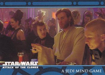 2002 Topps Star Wars: Attack of the Clones (UK) #18 A Jedi Mind Game Front