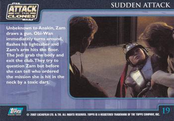 2002 Topps Star Wars: Attack of the Clones (UK) #19 Sudden Attack Back