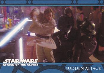 2002 Topps Star Wars: Attack of the Clones (UK) #19 Sudden Attack Front