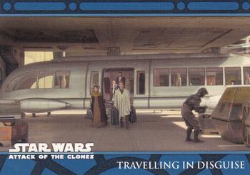 2002 Topps Star Wars: Attack of the Clones (UK) #23 Travelling in Disguise Front