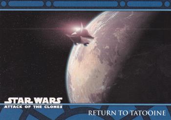 2002 Topps Star Wars: Attack of the Clones (UK) #39 Return to Tatooine Front