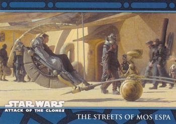 2002 Topps Star Wars: Attack of the Clones (UK) #40 The Streets of Mos Espa Front