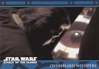 2002 Topps Star Wars: Attack of the Clones (UK) #47 Overheard Whispers Front