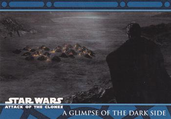 2002 Topps Star Wars: Attack of the Clones (UK) #48 A Glimpse of the Dark Side Front