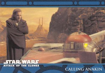 2002 Topps Star Wars: Attack of the Clones (UK) #49 Calling Anakin Front