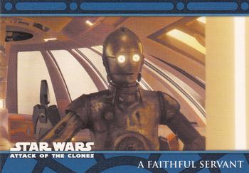 2002 Topps Star Wars: Attack of the Clones (UK) #53 A Faithful Servant Front