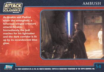 2002 Topps Star Wars: Attack of the Clones (UK) #54 