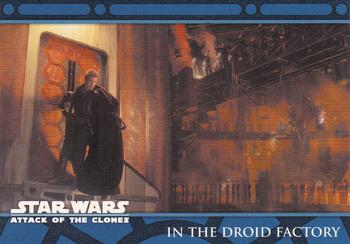 2002 Topps Star Wars: Attack of the Clones (UK) #55 In the Droid Factory Front