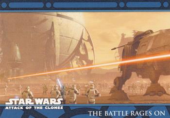 2002 Topps Star Wars: Attack of the Clones (UK) #67 The Battle Rages On Front