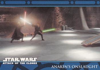 2002 Topps Star Wars: Attack of the Clones (UK) #71 Anakin's Onslaught Front