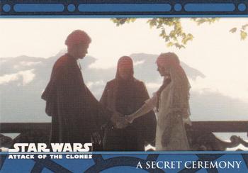 2002 Topps Star Wars: Attack of the Clones (UK) #78 A Secret Ceremony Front