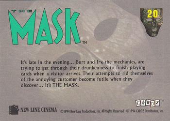1994 Cardz The Mask #20 A Visitor Back