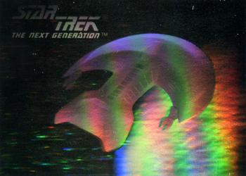 1992 Impel Star Trek: The Next Generation - Holograms #04H Ferengi Marauder Front