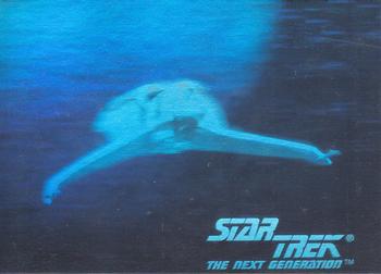 1992 Impel Star Trek: The Next Generation - Holograms #031 Klingon Bird-of-Prey Front