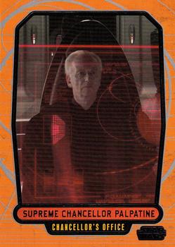 2013 Topps Star Wars: Galactic Files Series 2 #435 Supreme Chancellor Palpatine Front